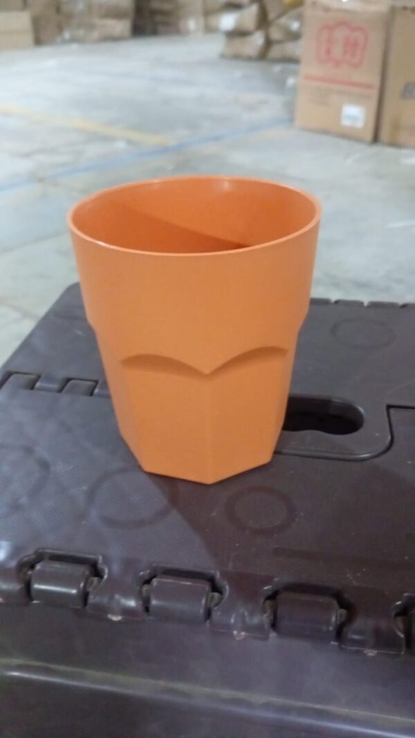 Plastic Tumblers Lightweight Cups / Glass Reusable Serving Drinking Cups (1 Pc) - Image 7