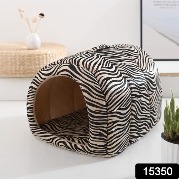 Portable Plush Sponge 3D Pet Bed (1 Set) - Image 2