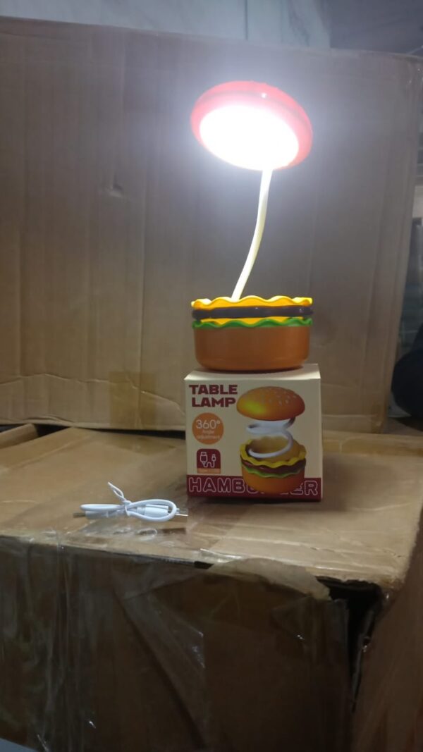 Burger Delight: Folding LED Night Lamp (1 Pc) - Image 7