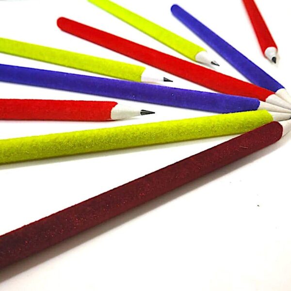 Small Velvet Pencil (1 Pc / Mix Color & Design) - Image 7