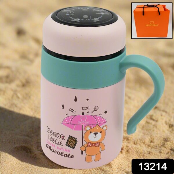 Smart Vacuum Insulated Water Bottle with LED Temperature Display & Gift Color Box (600 ML Approx) - Image 2