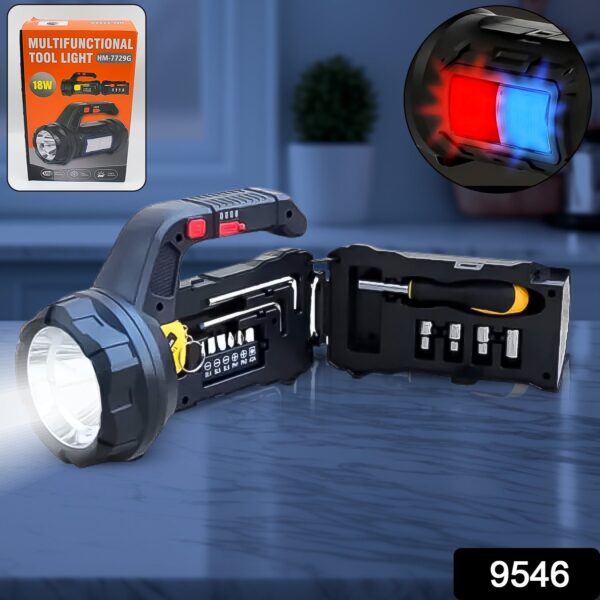 Multi Functional SOS Light With Tool Box, Torchlight (18 W) - Image 2