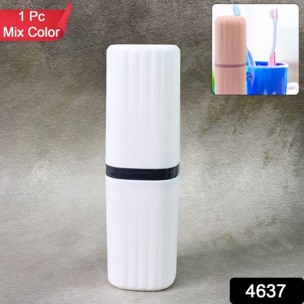 Plastic Hygienic Toothbrush Travel Portable Case - Image 2