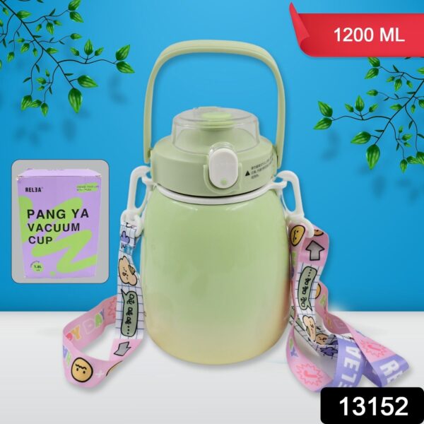 Stainless Steel Mug / Bottle Vacuum Insulated Cup With Handle (1200 ML) - Image 2