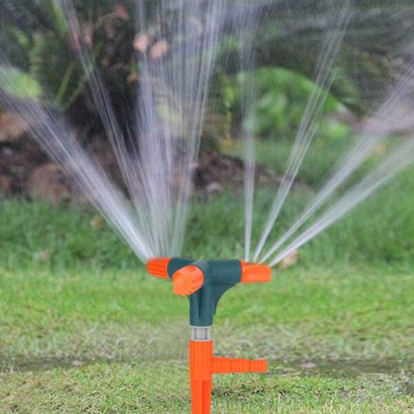 3 Arm 360° Rotating Garden Sprinkler - Image 4