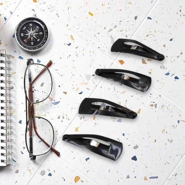 Metal Tik Tak Hair Clips (12 Pcs Set) - Image 4