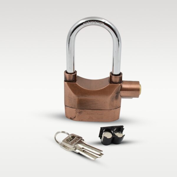 Security Alarm Metallic Lock System with 3 Keys (1 Set / Mix Color) - Image 3