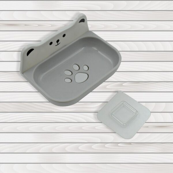 Soap Dish with Drain Soap Holder, Soap Saver Easy Cleaning, Soap Tray for Shower Bathroom Kitchen (1 Pc) - Image 3