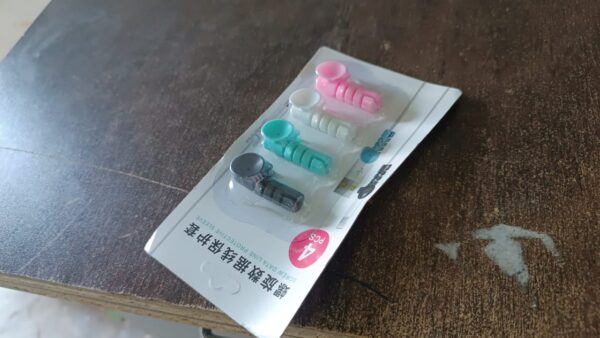 Cable Cord Protector Saver with Suction end (Suction Winder / 4 Pcs Set) - Image 7
