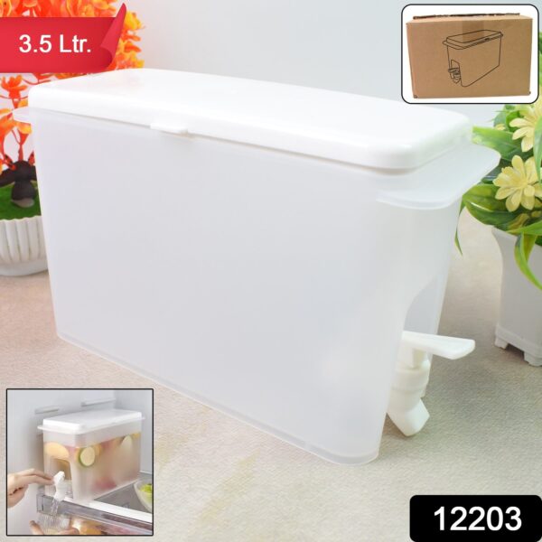 Drink Dispenser Portable Water Jug with Faucet (3.5 Ltr.) - Image 2