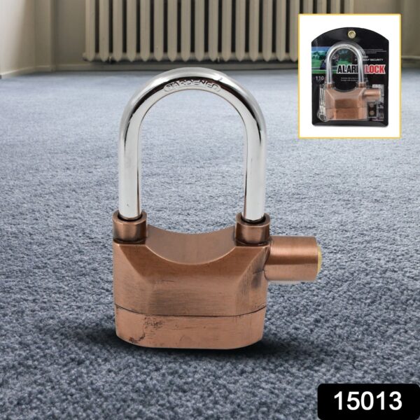 Security Alarm Metallic Lock System with 3 Keys (1 Set / Mix Color) - Image 2