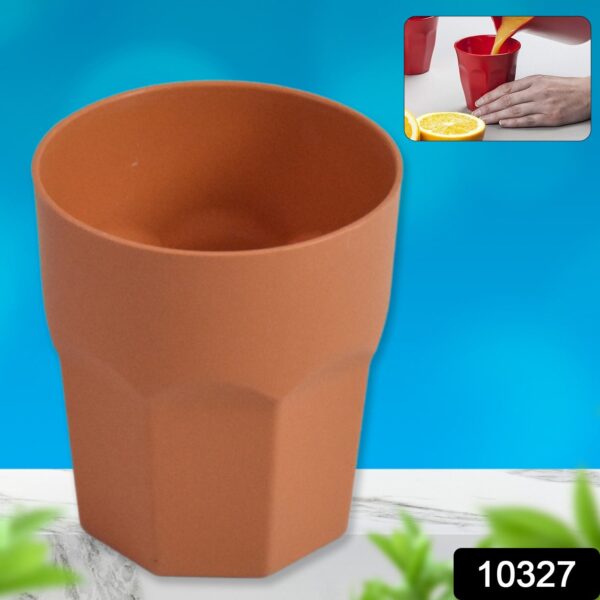 Plastic Tumblers Lightweight Cups / Glass Reusable Serving Drinking Cups (1 Pc) - Image 2