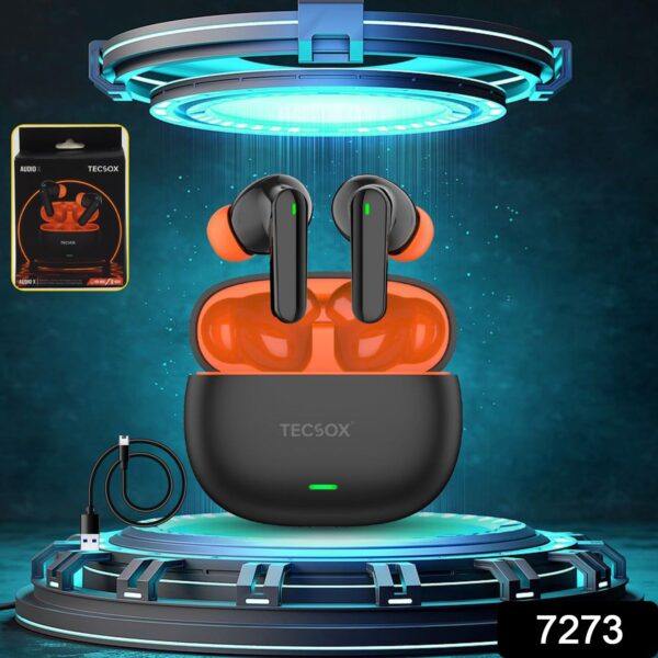 AudioX Bluetooth Earbuds, 40 Hr | Powerful Bass (1 Pc) - Image 2