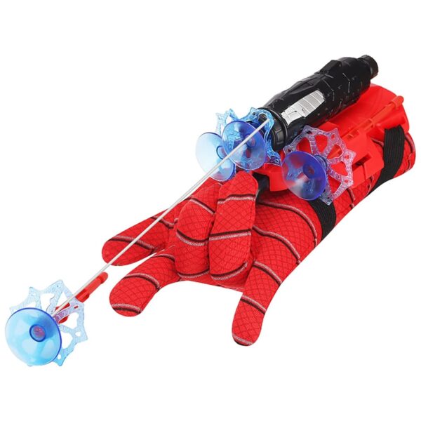 Web Shooter Toy for Kids Fans, Launcher Wrist Gloves Toys For Kids, Boys Superhero Gloves Role-Play Toy Cosplay, Sticky Wall Soft Bomb Funny Children's Educational Toys - Image 3