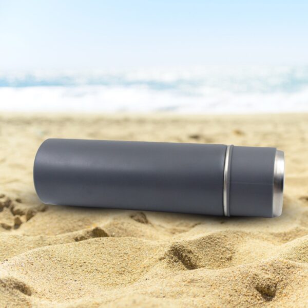 Stainless Steel Vacuum Insulated Water Bottle With Coffee / Tea Mug (500 ML) - Image 4