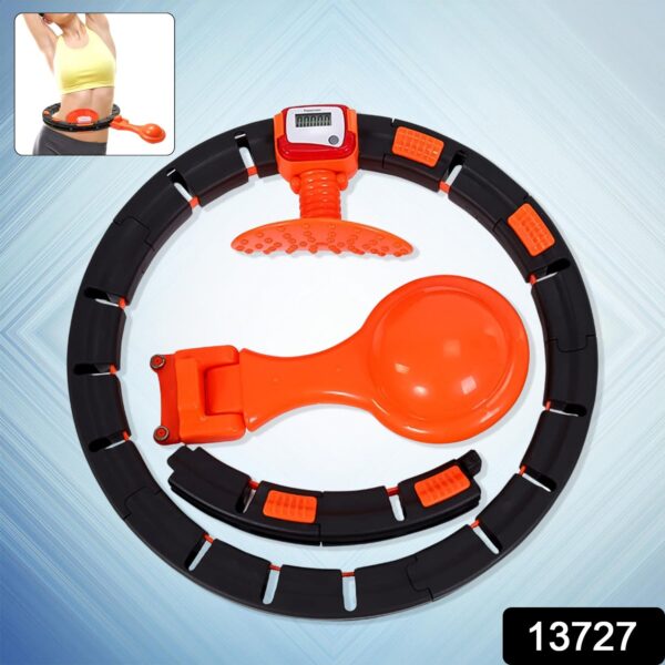 Smart Fitness Hula Hoops with Spinning Ball and Intelligent Counter (1 Pc / Loose) - Image 2