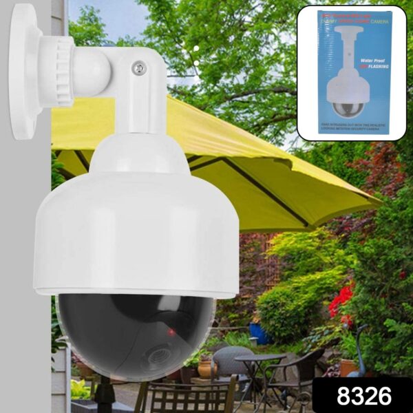 Fake / Dummy Camera CCTV,  with Flashing Red LED Light (1 Pc / Battery Not Included) - Image 2