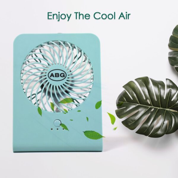 Portable Desk Fan Big Table Fan3 Step Speed Setting Fan Personal Desk Fan Suitable For Office , School & Home Use (Battery Not Include) - Image 3
