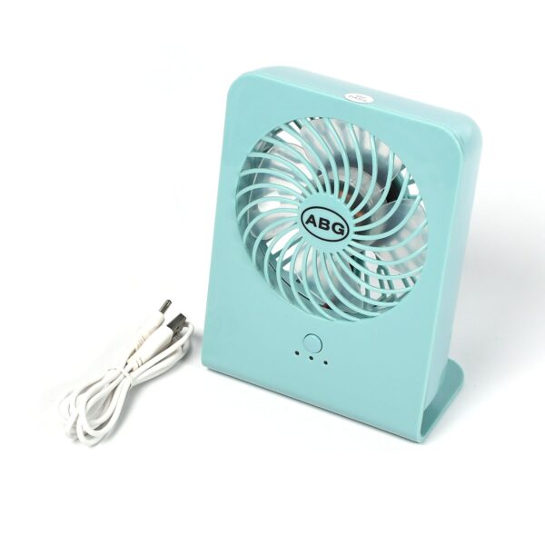 Portable Desk Fan Big Table Fan3 Step Speed Setting Fan Personal Desk Fan Suitable For Office , School & Home Use (Battery Not Include) - Image 4