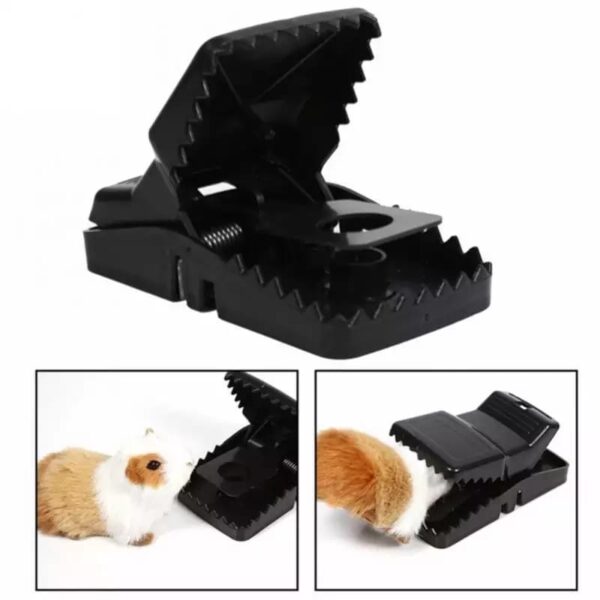 Mouse Catcher Trap Cage with Mouse Figure for Home, Kitchen, Room, Office, Indoor, Outdoor Mice Pest Control Reusable (1 Pc) - Image 4