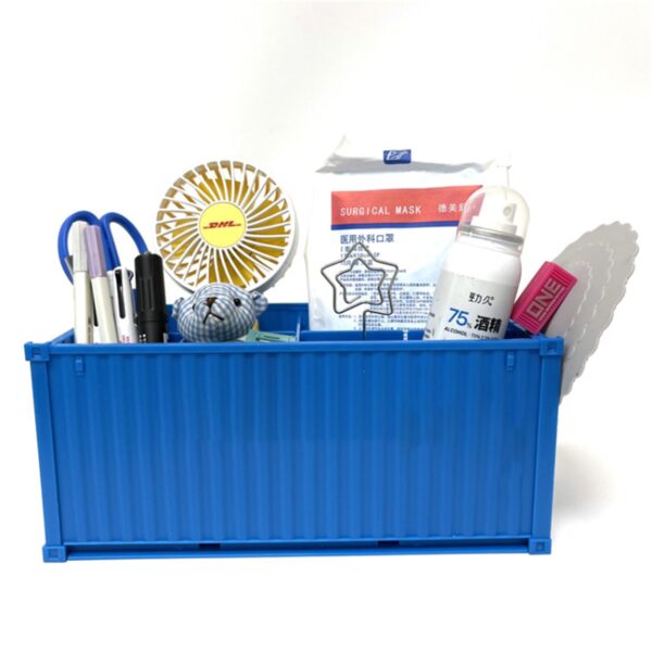 Shipping Container Pen Holder Shipping Container Model Pen Name Cardholder Simulated Container Model For Business Gift - Image 4