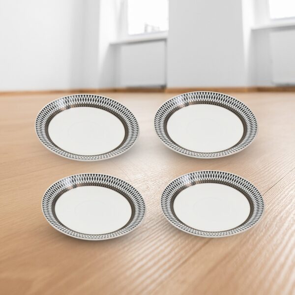 Ceramic Tea / cups and Saucer / Rakabi Set of 12 Pcs - Image 4