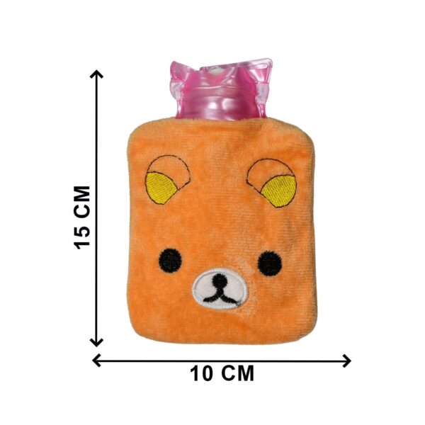 Warm Hug from a Panda: Orange Panda Hot Water Bottle for Pain Relief - Image 7