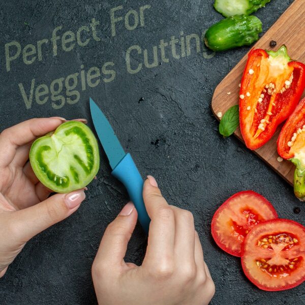 Corrugated 6Pc Kitchen Knife Set Professional Box Knife Set 6 Piece Forged Kitchen Knives with Box. - Image 5