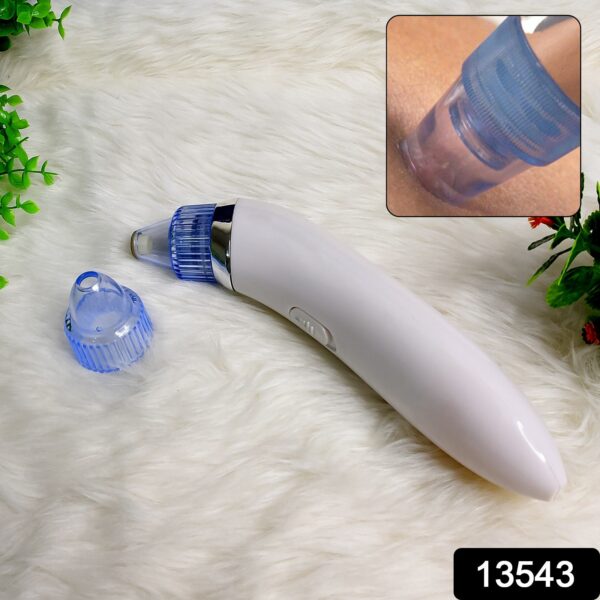 2 in 1 Blackhead Whitehead Extractor Remover Device (Multi-Color / 1 Set / batteries not included) - Image 2