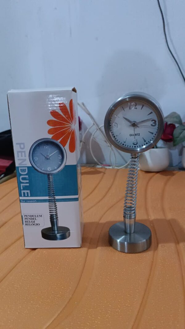 Alarm Clock on a Spring Extra Large, Silver Dial (1 Pc) - Image 7
