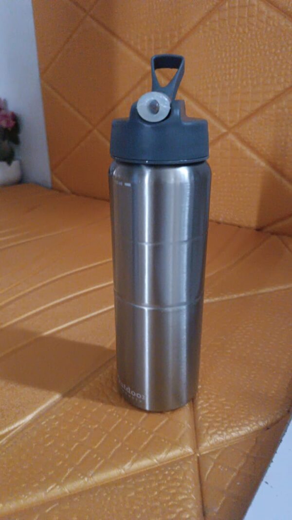 Steel Water Bottle | Fridge Water Bottle with straw (750ML) - Image 7