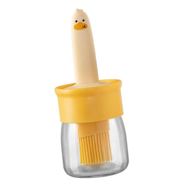 2 in 1 Oil Dispenser Bottle with Silicone Basting Brush (1 Set) - Image 5