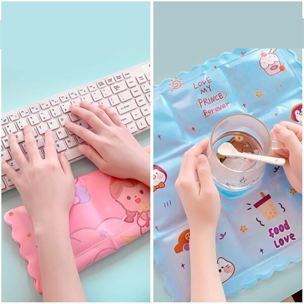 Ice Pad Cartoon Cute Summer Gel Cooling Office Cushion (35×35 CM / 1 Pc) - Image 3