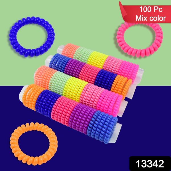 Telephone Wire Hair bands Pack of 100 Pcs - Image 2