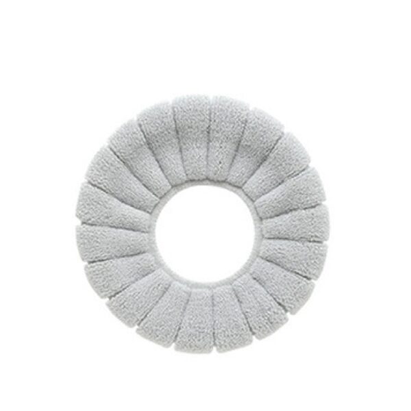Winter Comfortable Soft Toilet Seat Mat Cover Cushion Plush - Image 5