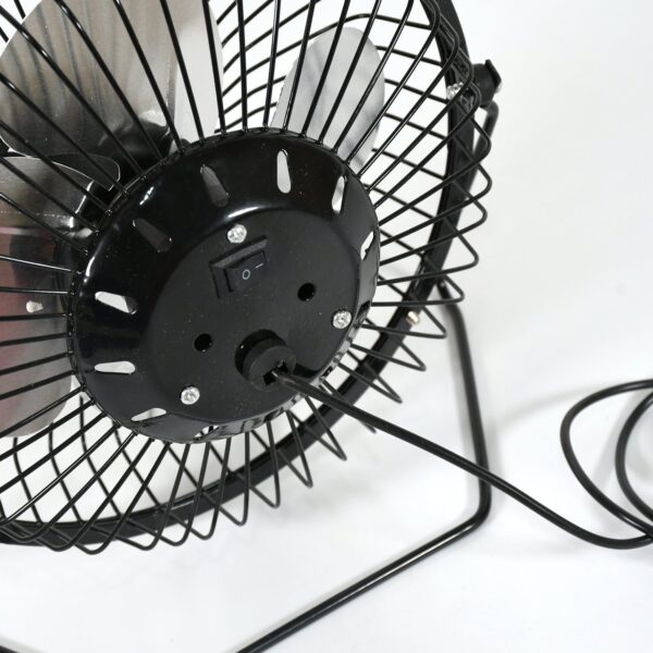 USB Table Desk Personal Metal Electronic Fan, Compatible with Computers, Laptops, Student Dormitory, Suitable For Office, School Use (1 Pc) - Image 5