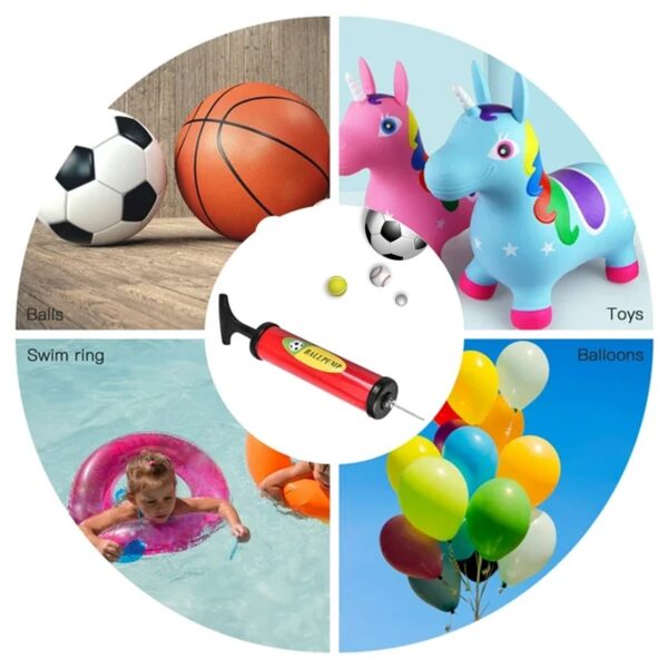 Plastic Pump for Inflating Balls (24CM) - Inflatable Ball Development Toy - Image 4