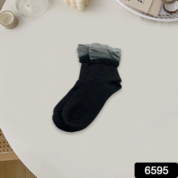 Ladies' Soft & Comfortable Socks – 1 Pair for Everyday Wear - Image 3