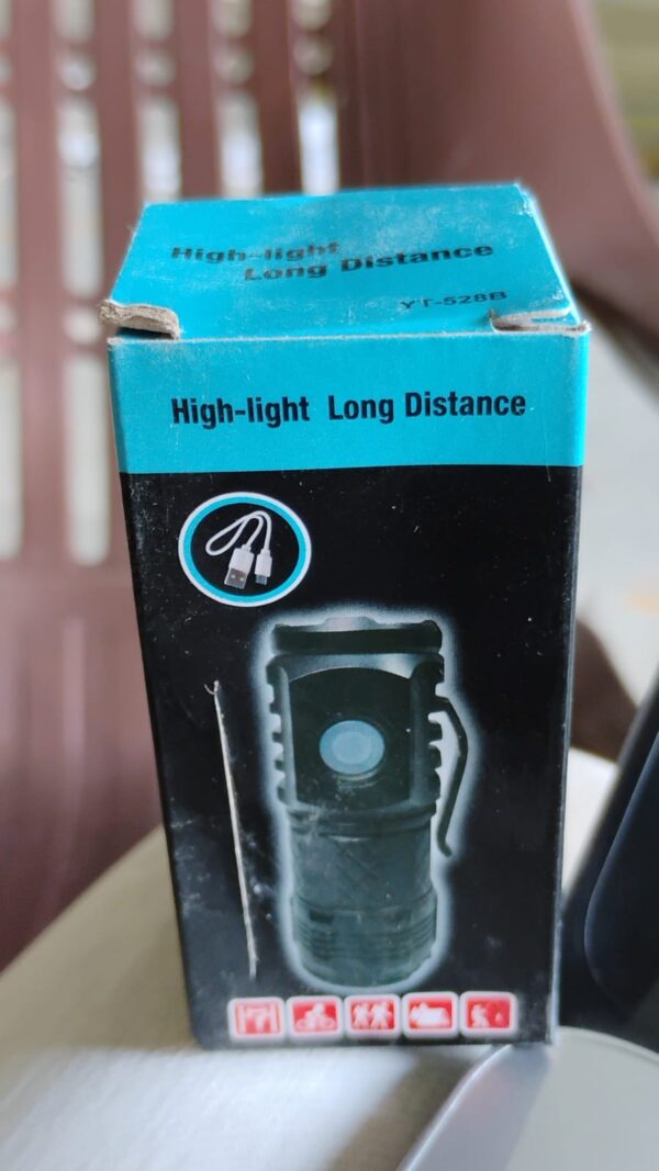 Small LED Torch, 5 Lighting Modes (1 Pc) - Image 7