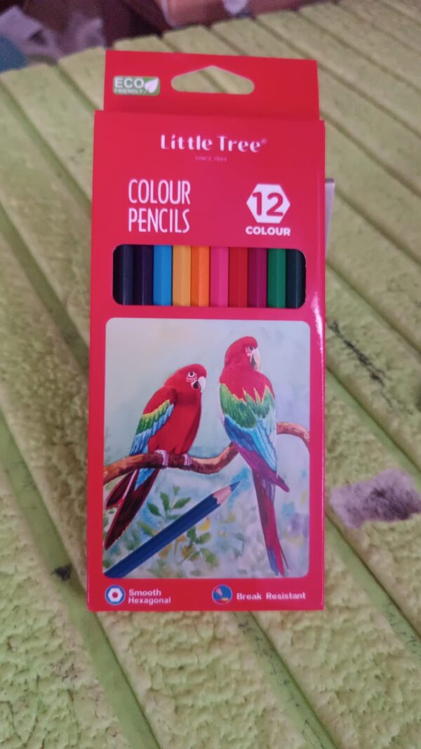 Art Drawing  Wooden Pencils Color (12 Pcs Set) - Image 6