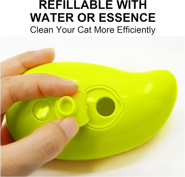 3 In1 Cat Steamy Brush, Self Cleaning Steam Cat Brush Cat Steamer Brush for Massage Cat Grooming Brush Pet Hair Removal Comb for Cat and Dog, for Removing Tangled and Loose Hair - Image 5