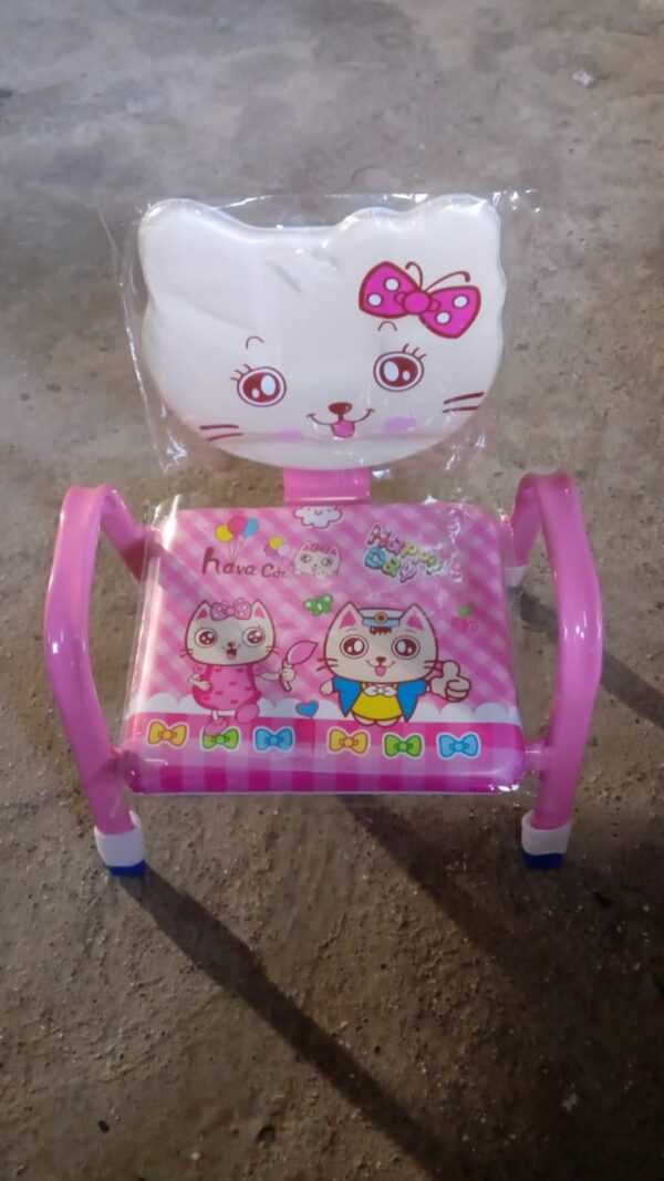 Cartoon Baby Chair Strong Steel Cushion & Comfortable Baby Chair High Quality Chair (1 Pc) - Image 6