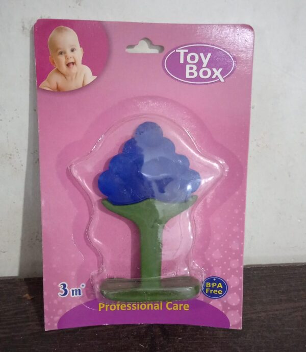 Baby Silicone Teether (1 Pc): Food Grade, Non-Toxic, Teething Relief (3 Months+) - Image 6