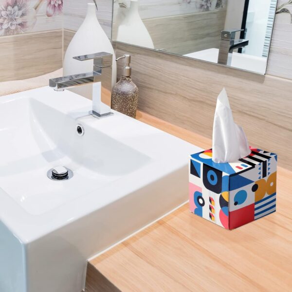 Tissues Cube Box – Stylish and Practical Tissue Holder for Home & Office (50 Pcs Set Approx) - Image 6
