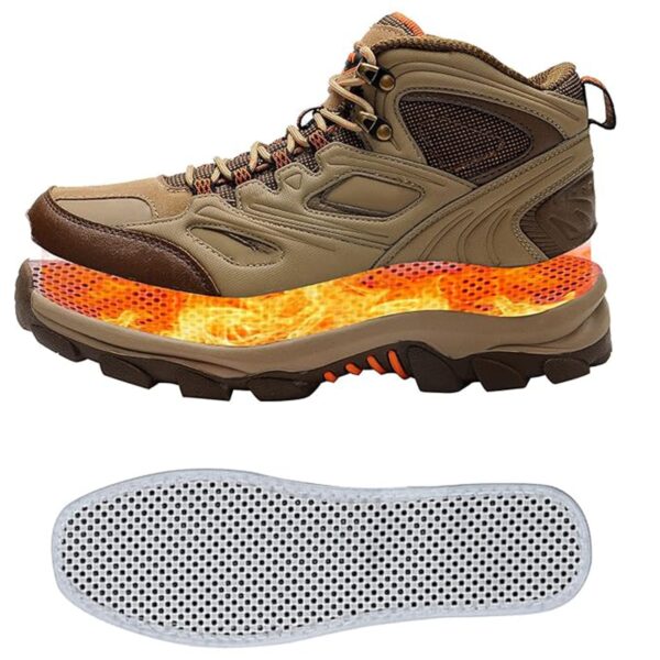 Massage Magnetic Self Heating Insole Shoe, Heating Insole for Women Men - Unisex Warm Insole - Thermal Insoles - Tourmaline Self Heating Shoe Inserts - Warm Shoe Pad (1 Pair) - Image 7