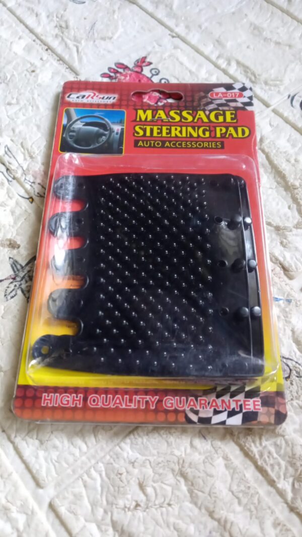 Silicon Car Massage Steering Cover High Quality Suitable For All Car (2 Pc Set) - Image 6