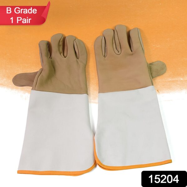 Garden Gloves for Gardening Work (1 Pair / B Grade / Big) - Image 2