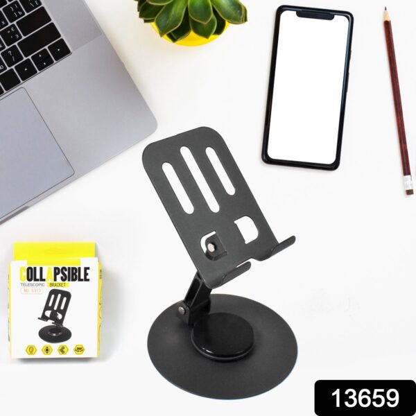 Mobile Stand Foldable & 360° Rotatable Mobile Stand (1 Pc) - Image 2
