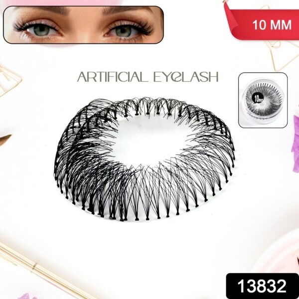 Artificial / Fake Eyelash Extensions Natural & Lightweight (1 Pc / 10 Mm) - Image 2