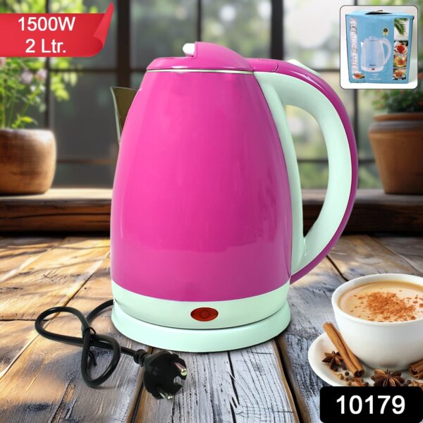 Stainless Steel Electric Kettle 1500 Watt (2 Ltr.) - Image 2